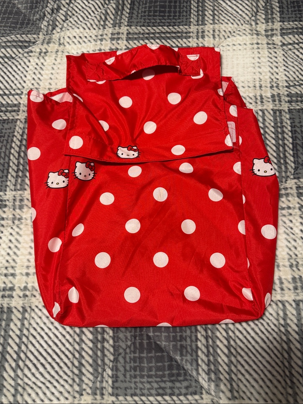 Hello Kitty Red and White Polka Dot Kids Bag